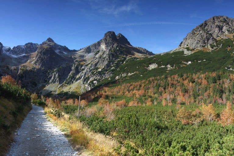 Weg zum Grünsee in der Hohen Tatra