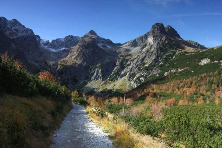 Weg zum Grünsee in der Hohen Tatra