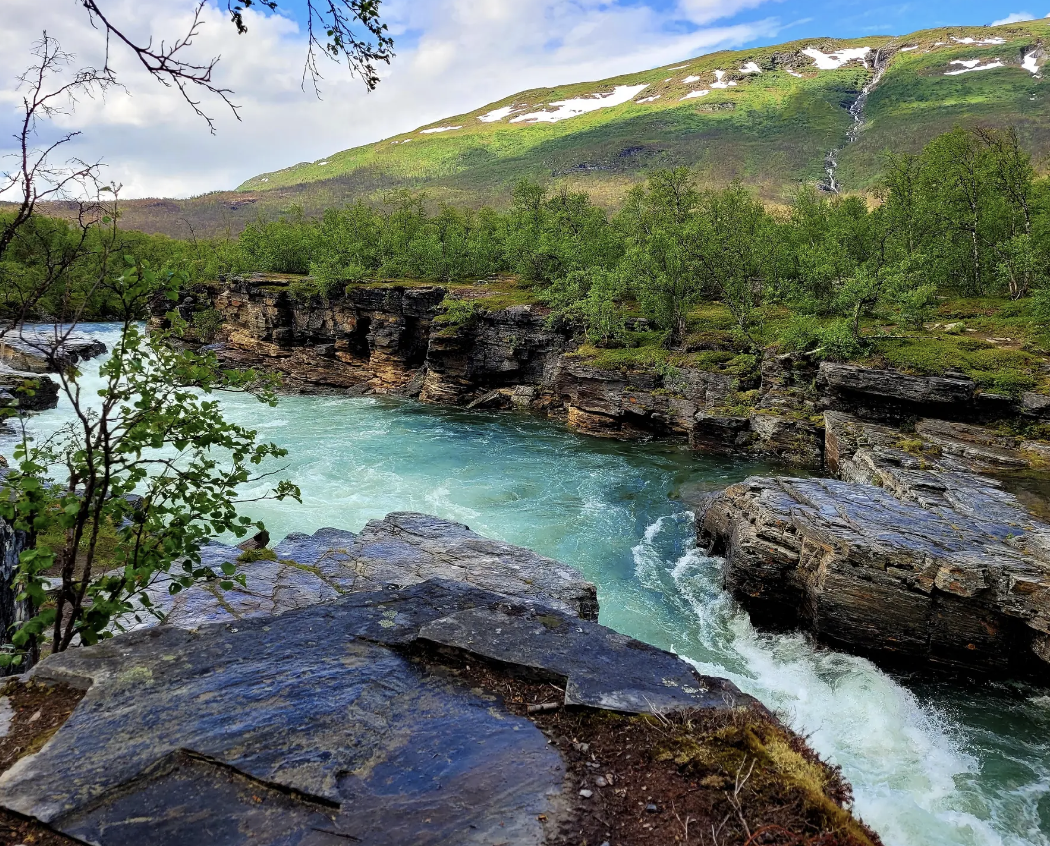 2.Tag: Von Abisko zur Fjellhütte Abiskojaure